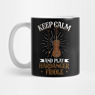 Keep Calm and play Hardanger fiddle Mug